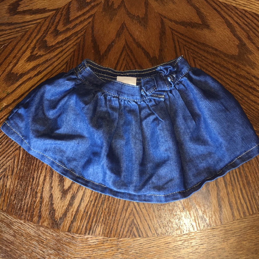 Girl’s denim skort